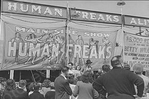 Vermont Sideshow Human Freaks 1940s